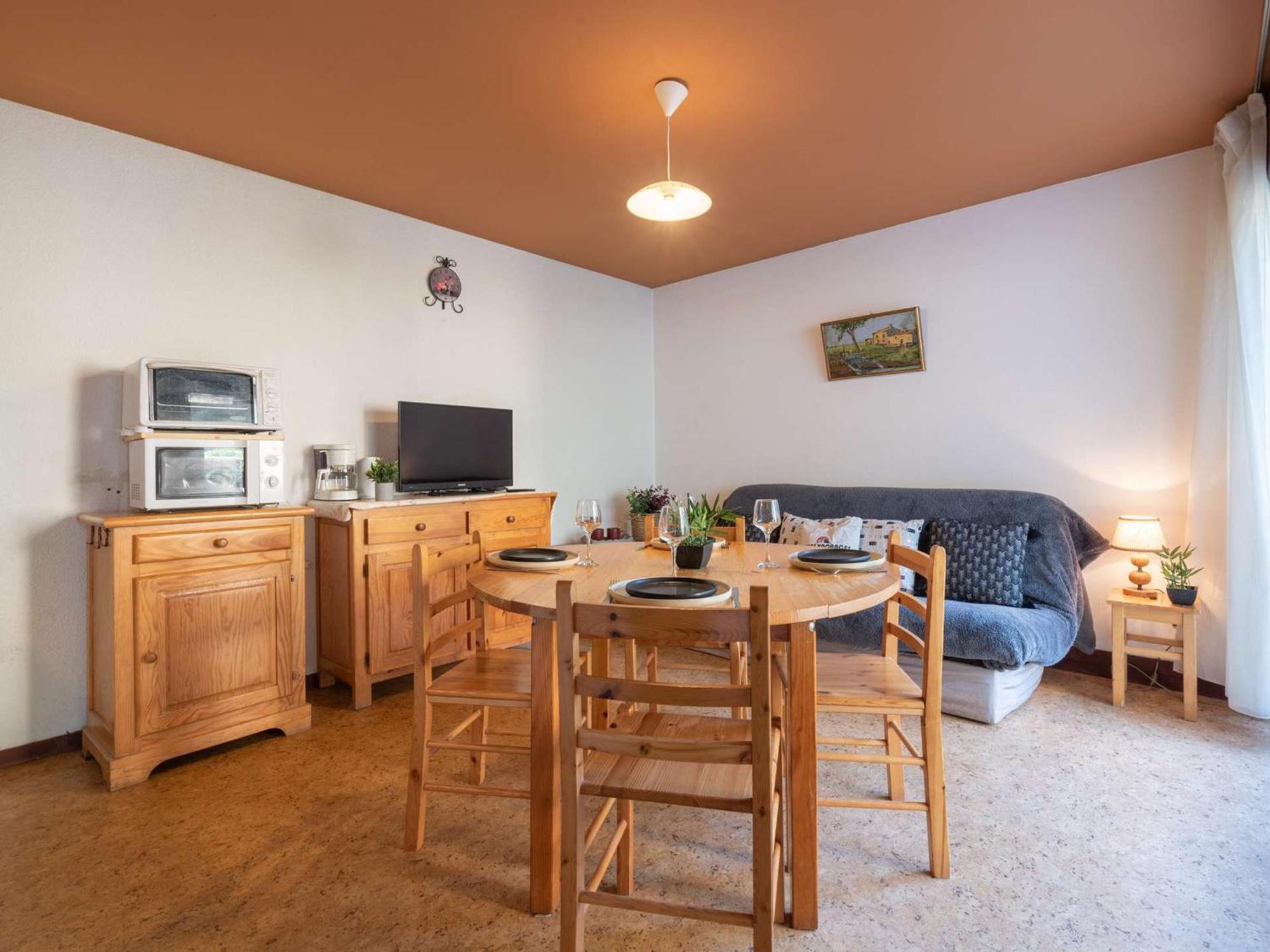 Appartement Cosy Pour 4, Terrasse, Proche Thermes Et Telecabine A Saint-Lary-Soulan - Fr-1-296-196 Eksteriør bilde
