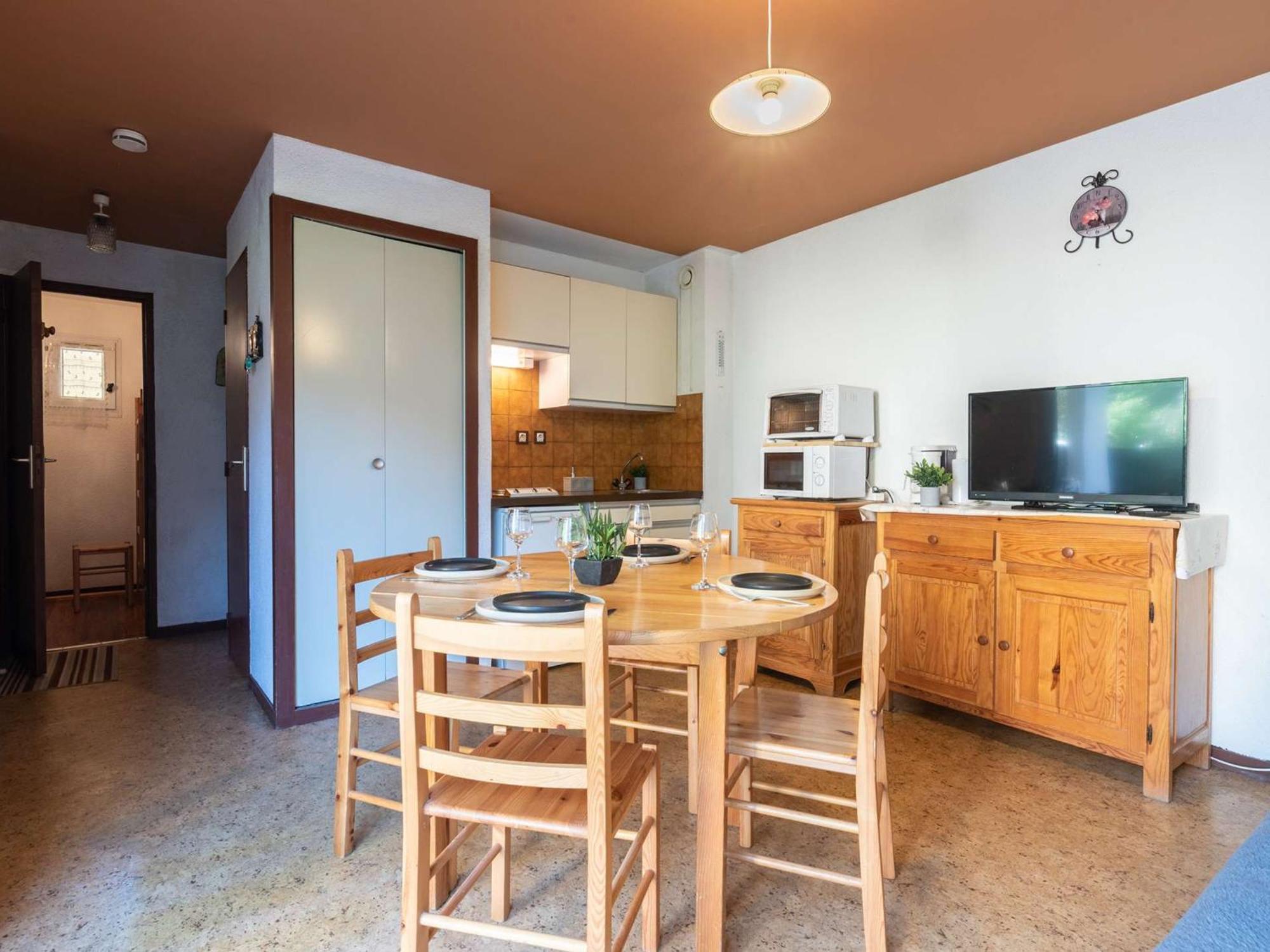 Appartement Cosy Pour 4, Terrasse, Proche Thermes Et Telecabine A Saint-Lary-Soulan - Fr-1-296-196 Eksteriør bilde