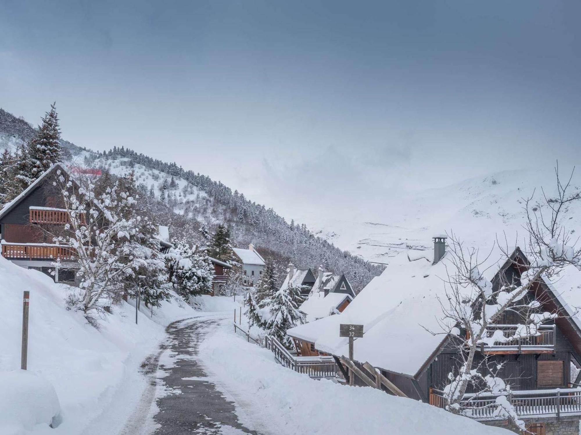 Appartement Cosy Pour 4, Terrasse, Proche Thermes Et Telecabine A Saint-Lary-Soulan - Fr-1-296-196 Eksteriør bilde